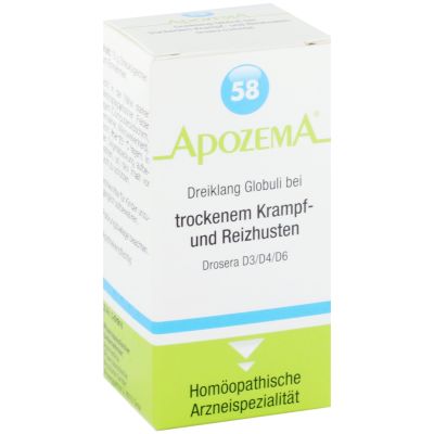 Apozema® Nr. 58: Dreiklang Globuli bei trockenem Krampf- und Reizhusten