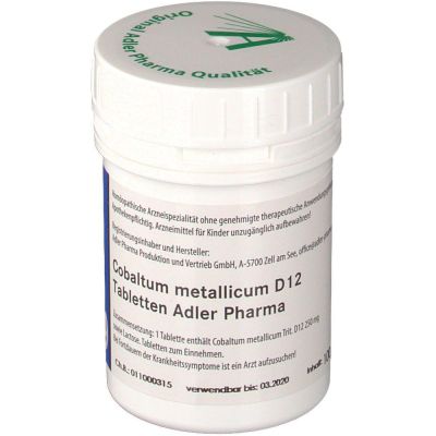 Schüssler Salz Nr. 29 Cobaltum metallicum D12