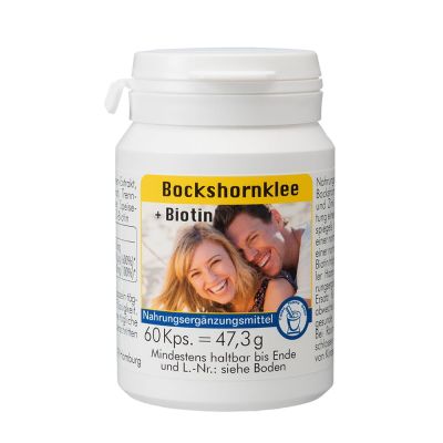 BOCKSHORNKLEE+Biotin Kapseln
