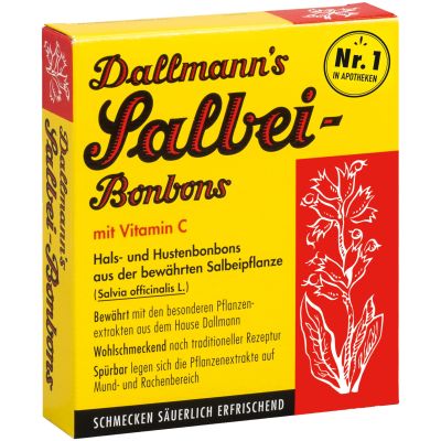 DALLMANN''S Salbei-Bonbons m.Vit.C.
