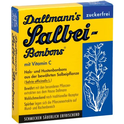 DALLMANN''S Salbei-Bonbons zuckerfrei