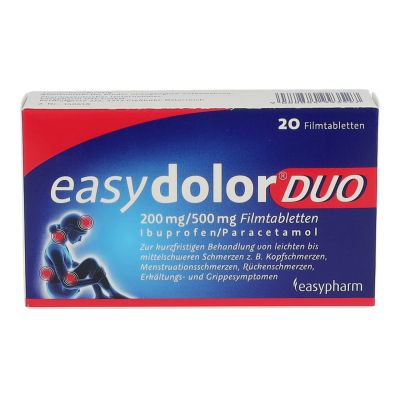 Easydolor Duo Ftbl 200/500mg 20 Stk.