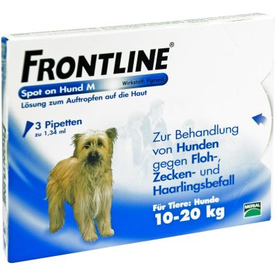 Frontline Spot on mittelgroßer Hund