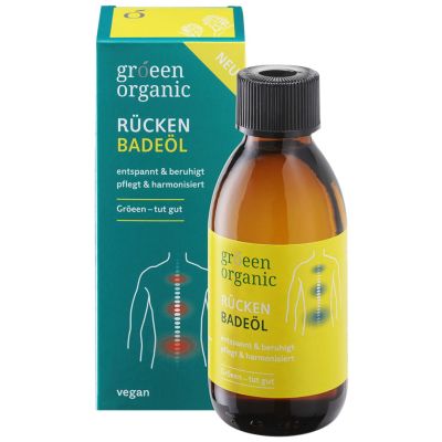 GRÖEEN organic Rücken-Badeöl