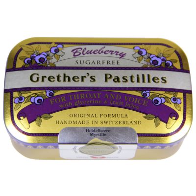 Grethers Pastilles Blueberry, zuckerfrei