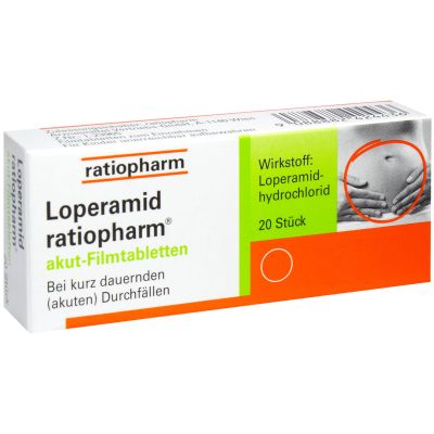 Loperamid ratiopharm akut
