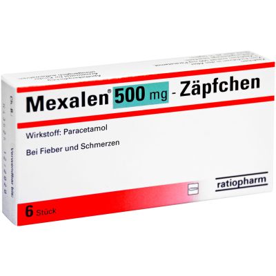 Mexalen Suppositorien Schulkinder 500 mg