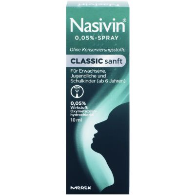 Nasivin Spray 0,05% Classic Sanft