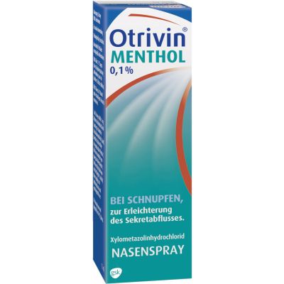 Otrivin Nasenspray 0,1% mit Menthol