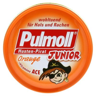 PULMOLL Junior Orange m.Vitam.ACE o.Z.Bonbons
