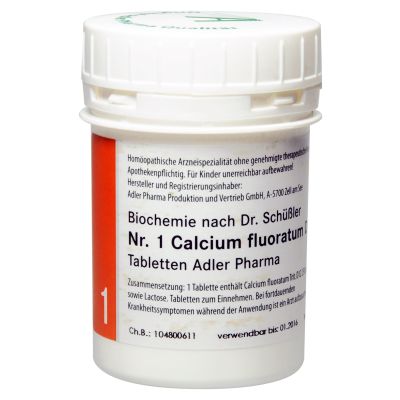 Schüßler Salz Nr. 1 Calcium Fluoratum D12