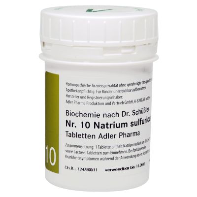 Schüßler Salz Nr. 10 Natrium Sulfuricum D6