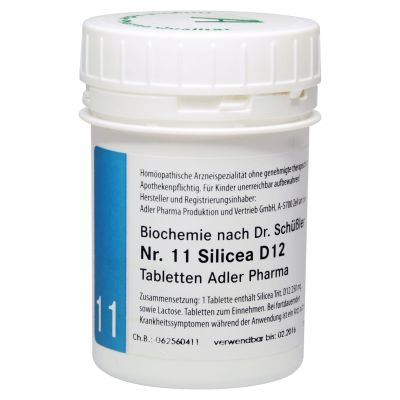 Schüßler Salz Nr. 11 Silicea D12 Tabletten