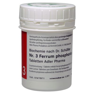 Schüßler Salz Nr. 3 Ferrum Phosphatum D12