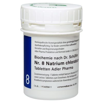Schüßler Salz Nr. 8 Natrium Chloratum D6