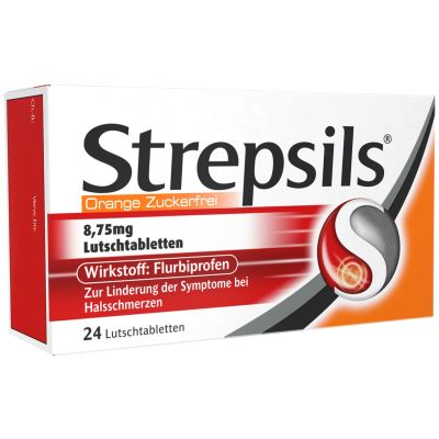 Strepsils Orange 8,75 mg - zuckerfrei