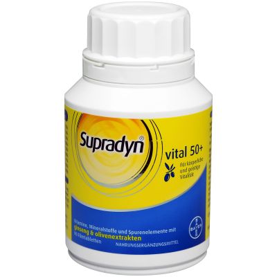 Supradyn® Vital 50+ mit Ginseng & Olivenextrakten
