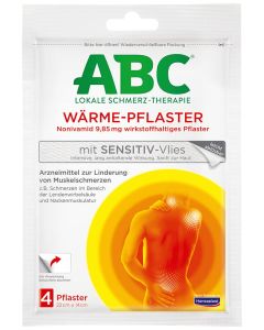 ABC Wärme-Pflaster sensitive Hansaplast med 10x14