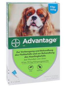 Advantager 100 Mg Bei Hunden Von Über 4 Bis 10 Kg