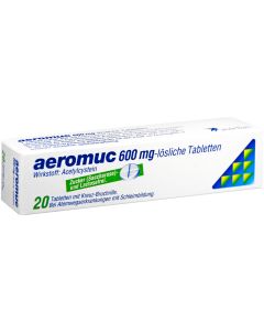 Aeromuc Lösliche Tabletten 600 Mg