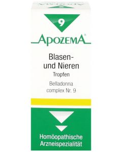 Apozema Blasen- Und Nieren - Tropfen Nr. 9