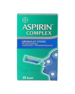 Aspirin Cplx Gra Stc500/30mg 10 Stk.-10 st