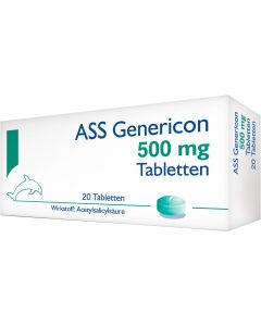 ASS Genericon 500 mg-20 st