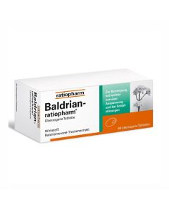 BALDRIAN-RATIOPHARM überzogene Tabletten-60 St