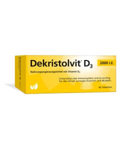 DEKRISTOLVIT D3 2.000 I.E. Tabletten-60 St