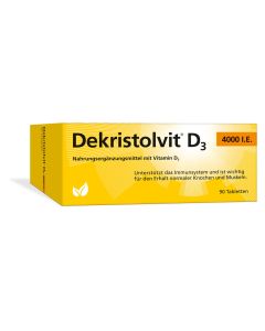 DEKRISTOLVIT D3 4.000 I.E. Tabletten-90 St