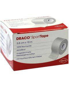 DRACOTAPEVERBAND 3,8 cmx10 m weiss