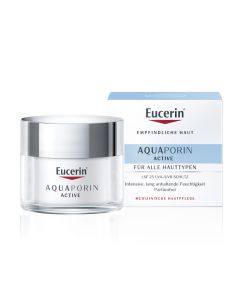 Eucerin AquaPorin Active Feuchtigkeitspflege mit LSF 25+ UVA-Schutz-50 ml
