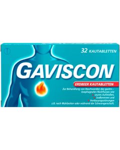 Gaviscon Erdbeere -24 Stk.