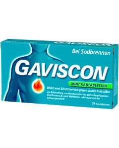 Gaviscon Kautabletten Mint 48 StÜck