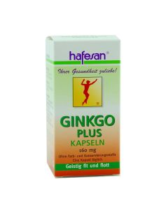 Hafesan Ginkgo Plus 160 Mg Kap