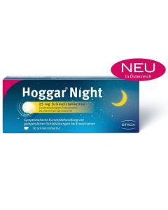 Hoggar Night 25 Mg  - 10 Schmelztabletten