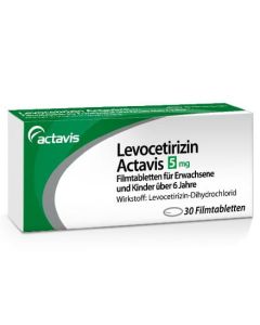 Levocetirizin Act Ftbl 5mg 10 Stk.