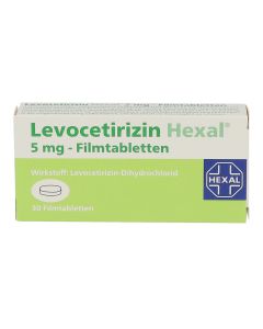 Levocetirizin Hex Ftbl 5mg 10 Stk.