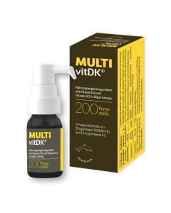 Multivitdk Lösung - 200 Pumpstöße
