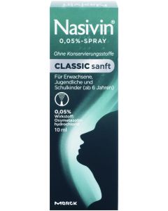 Nasivin Spray 0,05 % Classic Sanft