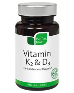 Nicapur Vitamin K2 &amp; D3 Kapsel