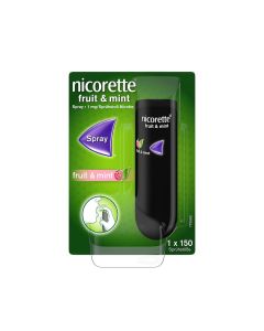 Nicorette Fruit &amp; Mint Spray 1mg/sprühstoß