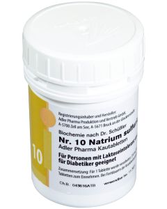 Nr. 10 Natrium Sulfuricum D 6 - Li