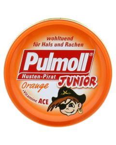 PULMOLL Junior Orange m.Vitam.ACE o.Z.Bonbons