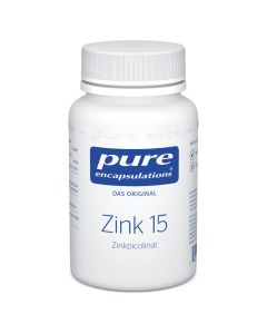 PURE ENCAPSULATIONS Zink 15 Zinkpicolinat Kapseln