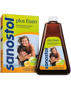 Sanostol Multi-vitamine Plus Eisen - 460 Ml