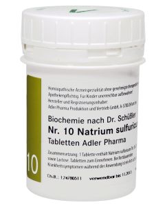 Schüssler Salz Nr. 10 Natrium Sulfuricum D6
