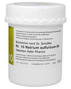 Schüssler Salz Nr. 10 Natrium Sulfuricum D6