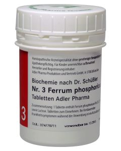Schüssler Salz Nr. 3 Ferrum Phosphatum D12