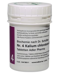Schüssler Salz Nr. 4 Kalium Chloratum D6